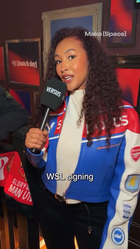 Instagram post by @versus for Sky Sports. Caption reads: [...] win the WSL this season. VERSUS and Sky....