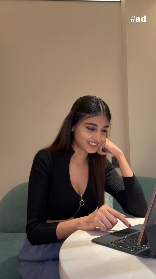 Instagram post by an influencer for Google India. Caption reads: [...] chaos, and mystery, only on Google India's....