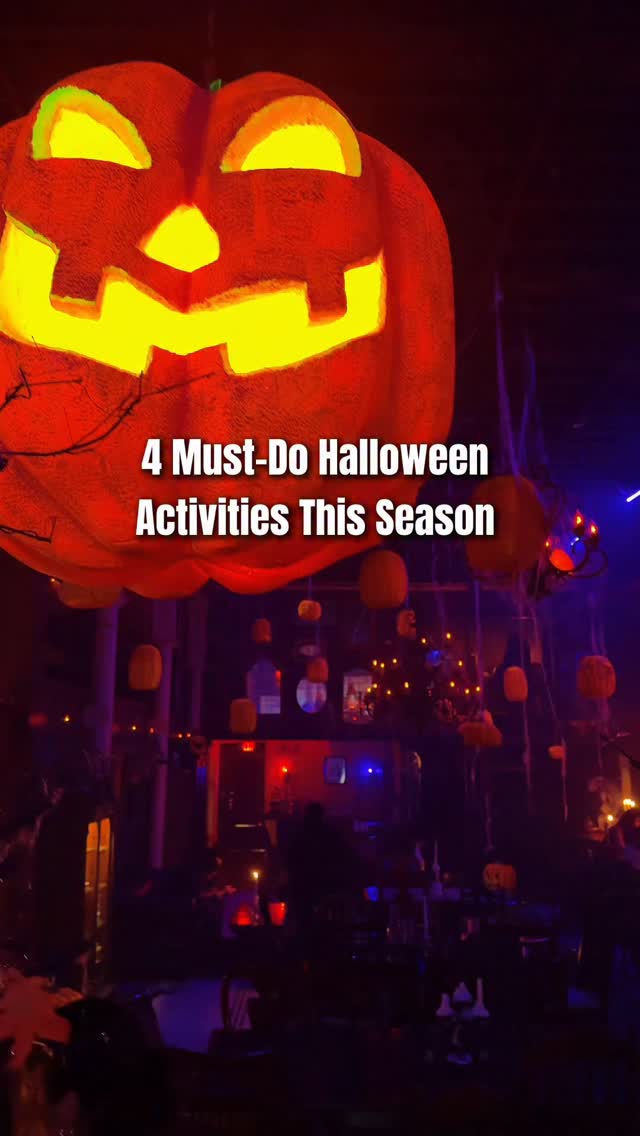 Instagram post by @kimberlynn.pdx for Travel Oregon. Caption reads: 👻 Your Portland Halloween bucket list starts....