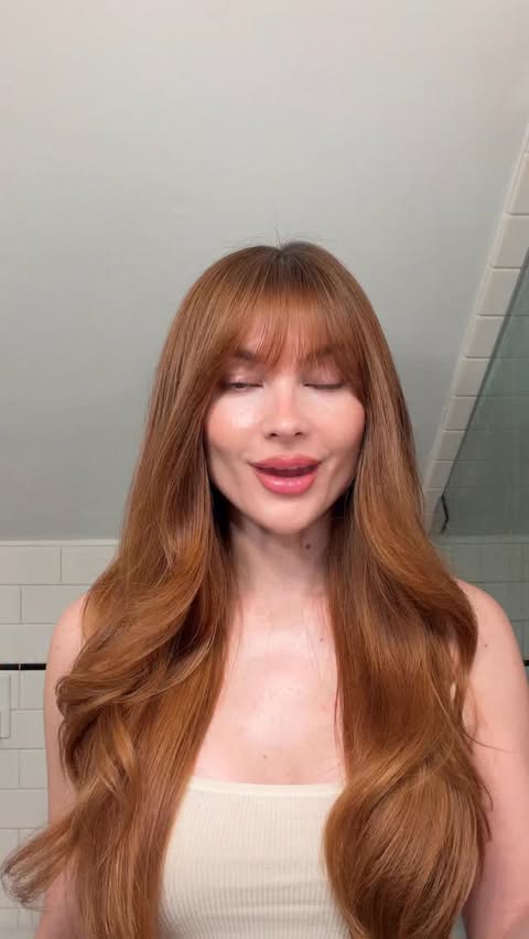 Instagram post by @autymsanson for Briogeo. Caption reads: [...] in my routine 🤍 I use the @briogeo Scalp....