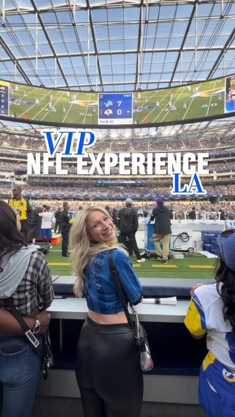 Instagram post by @erica_joness for TickPick. Caption reads: [...] nicest venue in sports?? Yes please!....