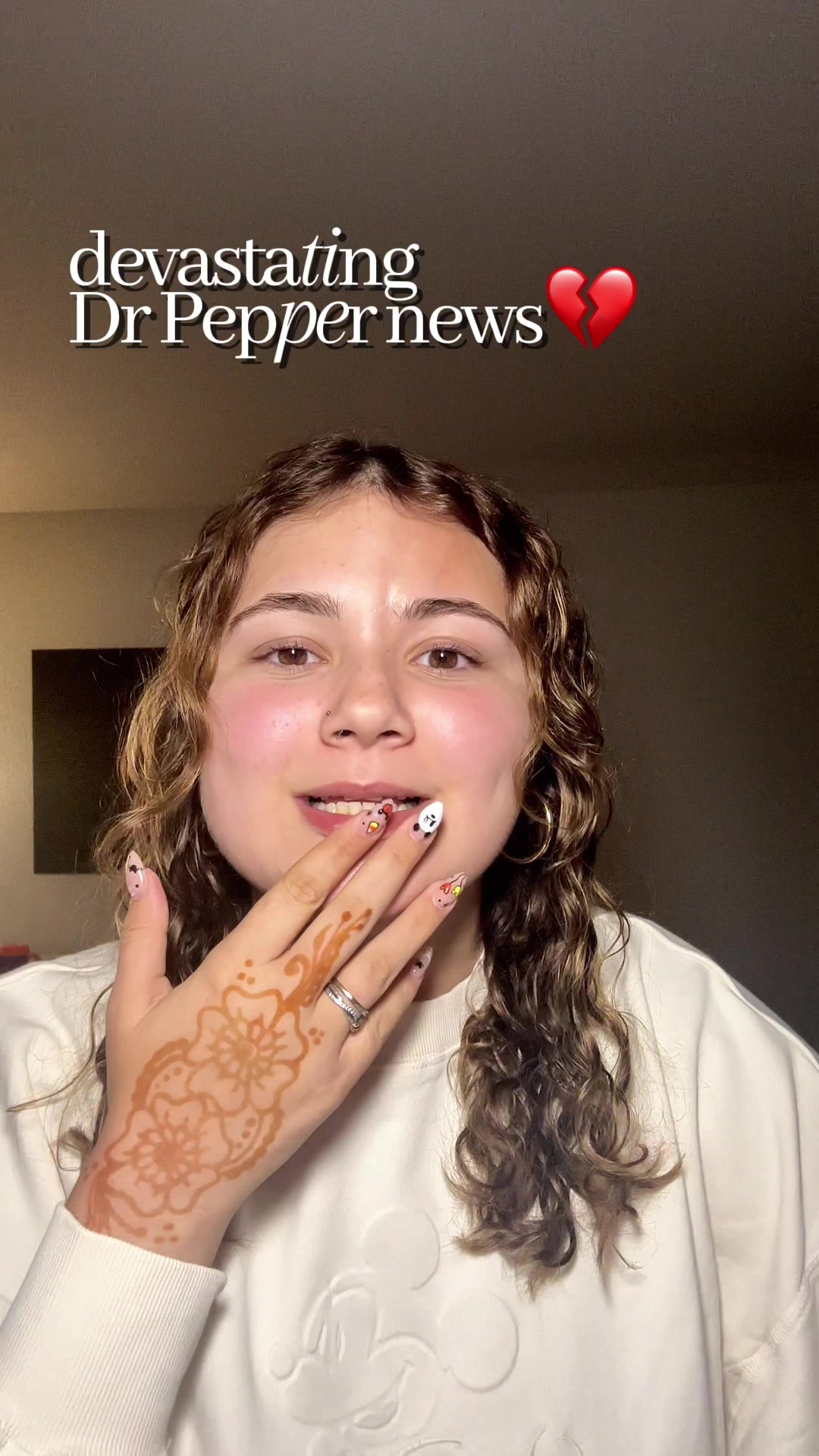 TikTok post by @elissawright_ for Dr Pepper. Caption reads: @Dr Pepper maybe if you send me just a little bit....