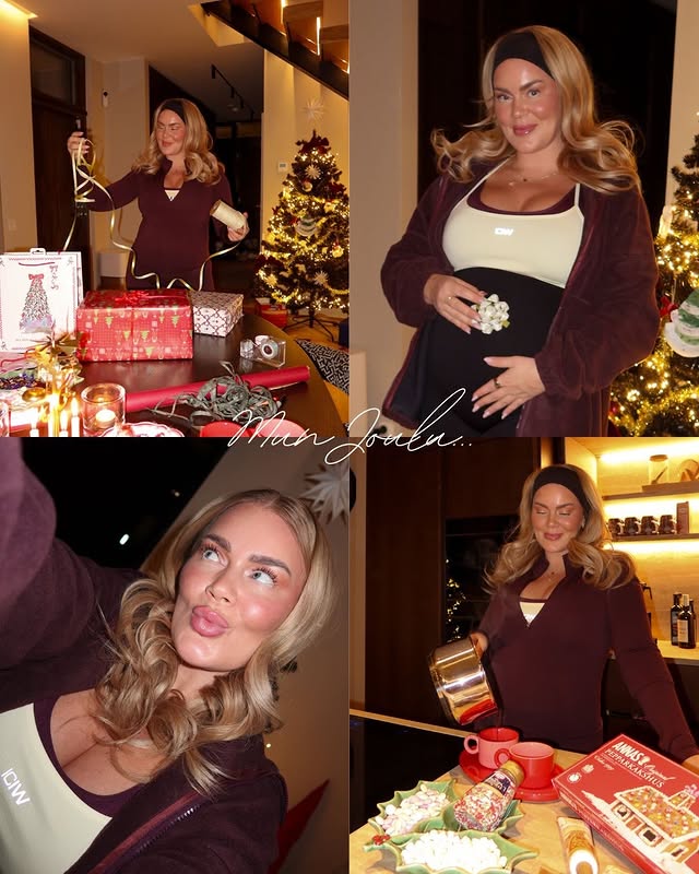 Instagram post by @rosannakulju for ICANIWILL. Caption reads: mainos & alekoodi: @icaniwill 

Swippaa mun joulun....