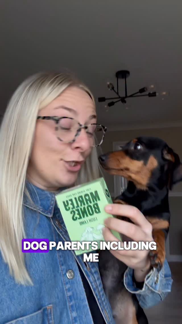 Instagram post by @beth.pabs.frank for Marleybones. Caption reads: [...] human-grade meals made easy with....