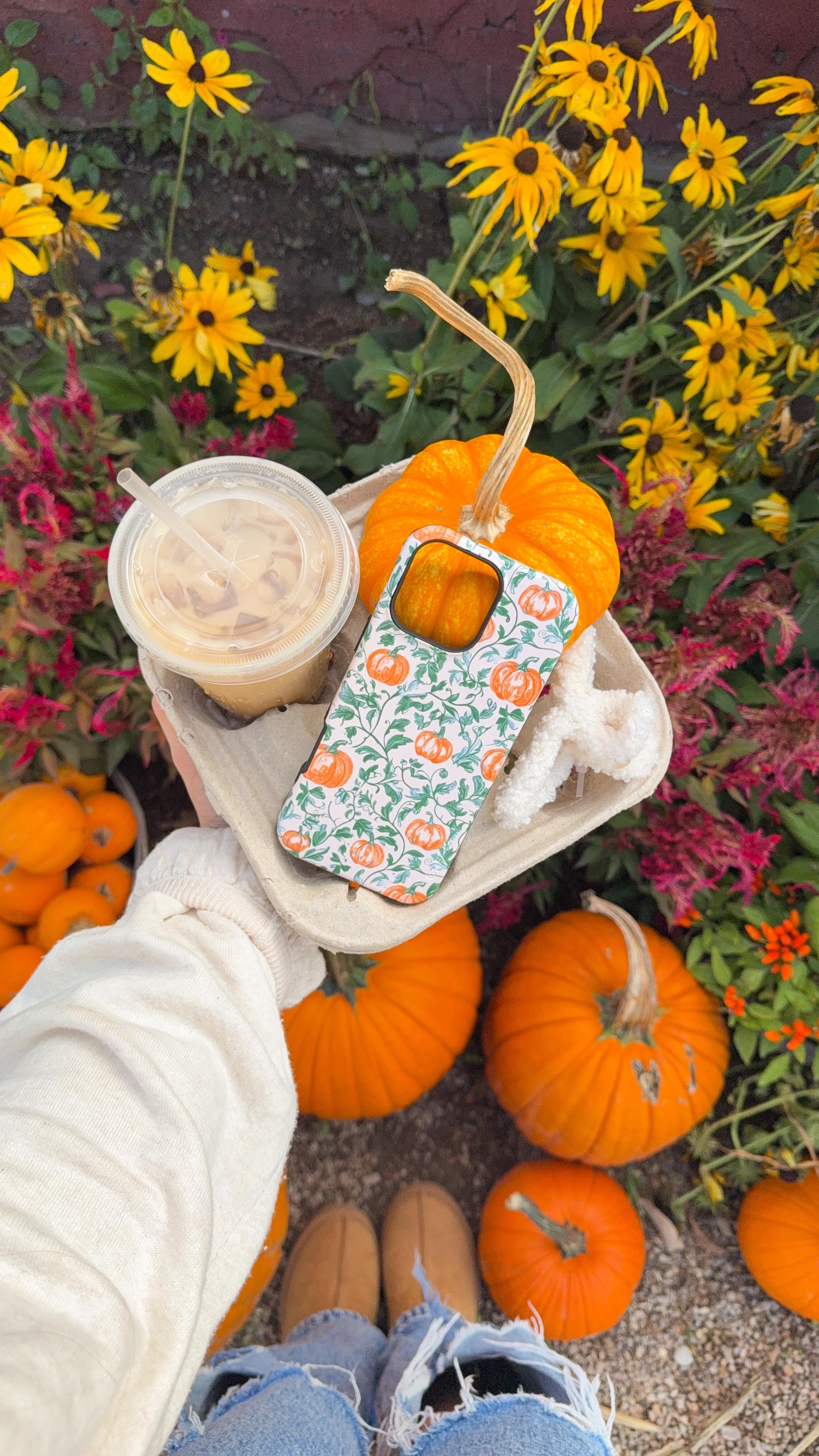 Instagram post by @victoria.elise.guynn for Altar'd State. Caption reads: fall ootd as a girl living in Florida 🍁🪵🍂....