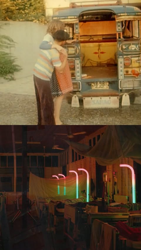 Instagram post by @interiorandfilms for MUBI. Caption reads: Between Tides: Asian Avant-Garde This MUBI film....