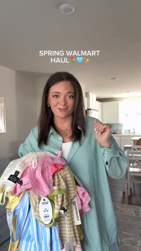 Instagram post by @macy.sp8 for Walmart Creator. Caption reads: [...] links directly!!💛 I just opened a....