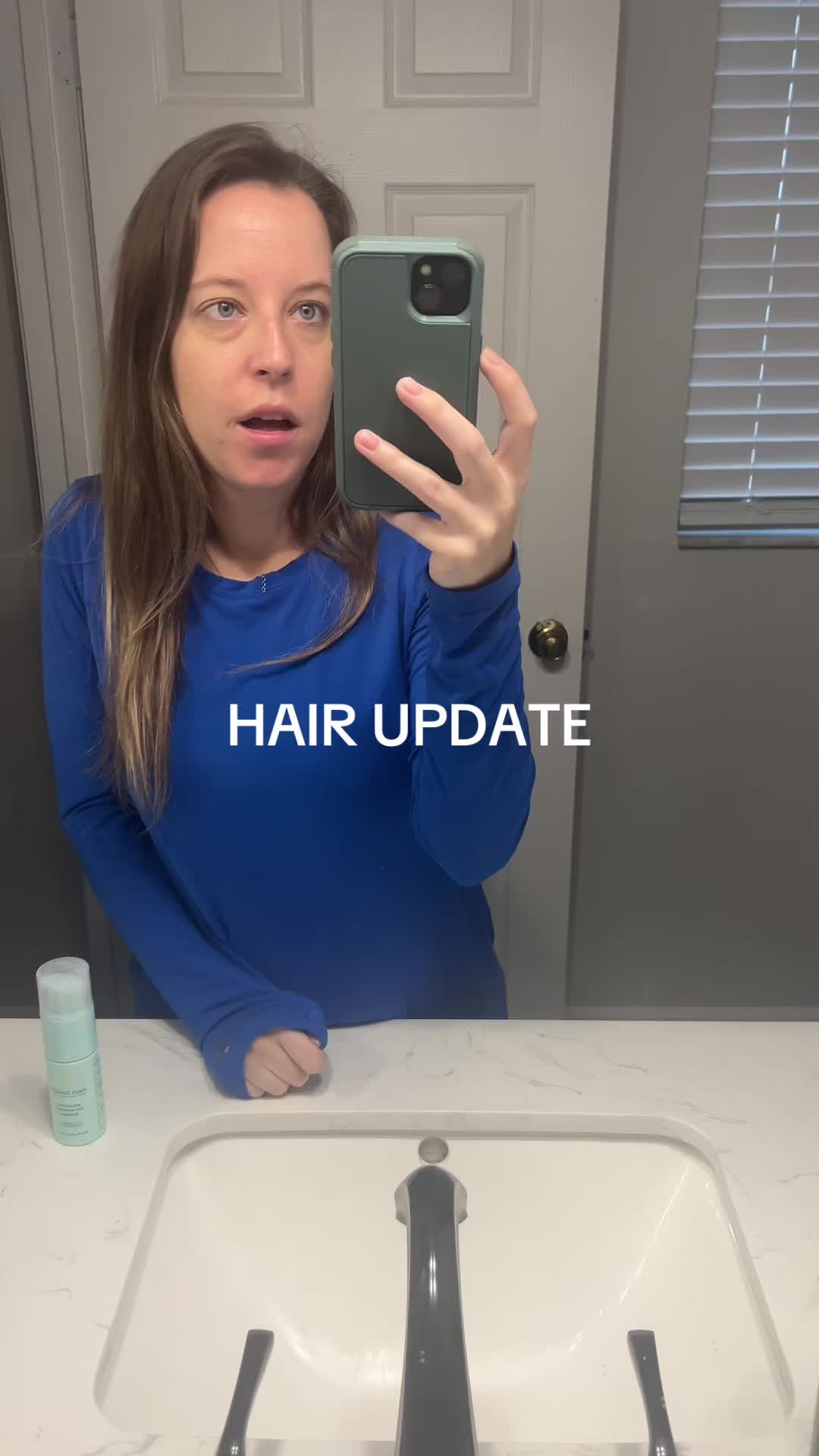 TikTok post by @ashleyx94 for Hair Dance. Caption reads: [...] but you get it 😂 @seenskinandhair @Hair....