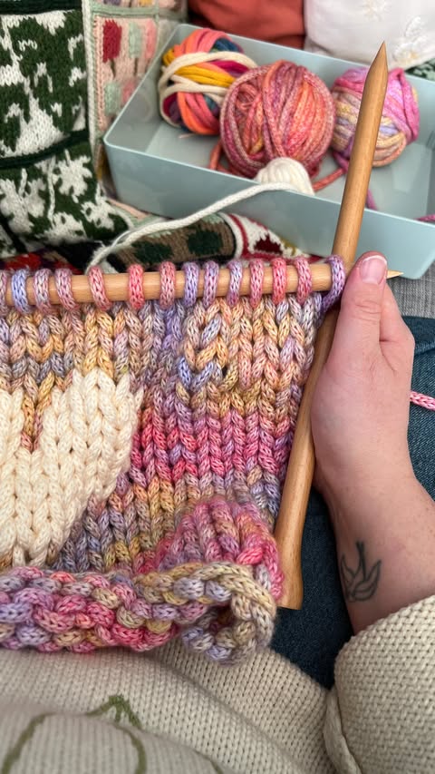 Instagram post by @needleandfeather for Caydo. Caption reads: [...] I’m hooked on this icord maker from....