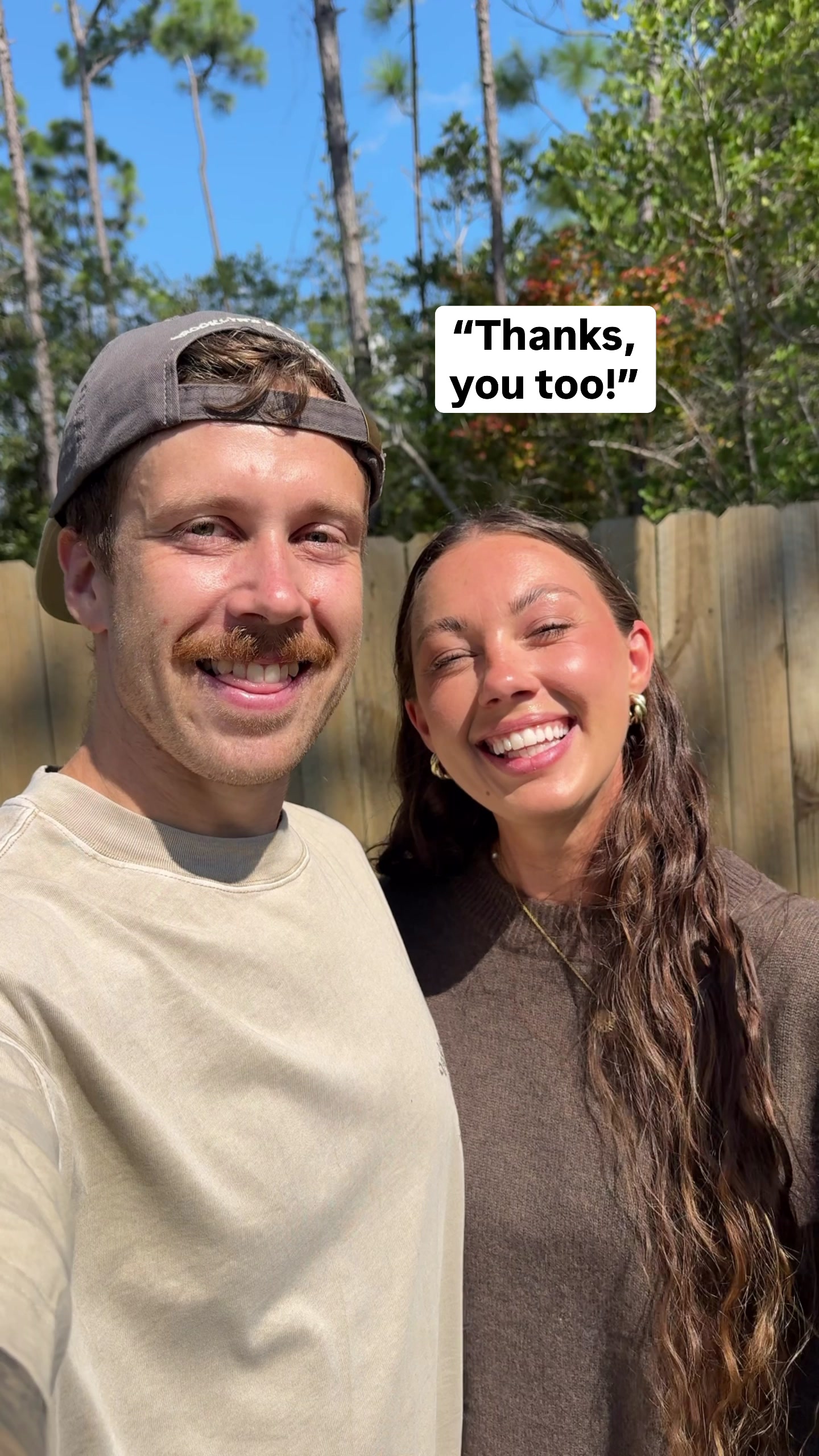 TikTok post by @through.the.lleaves for Trip.com. Caption reads: We told Fig we were going on vacation and he....