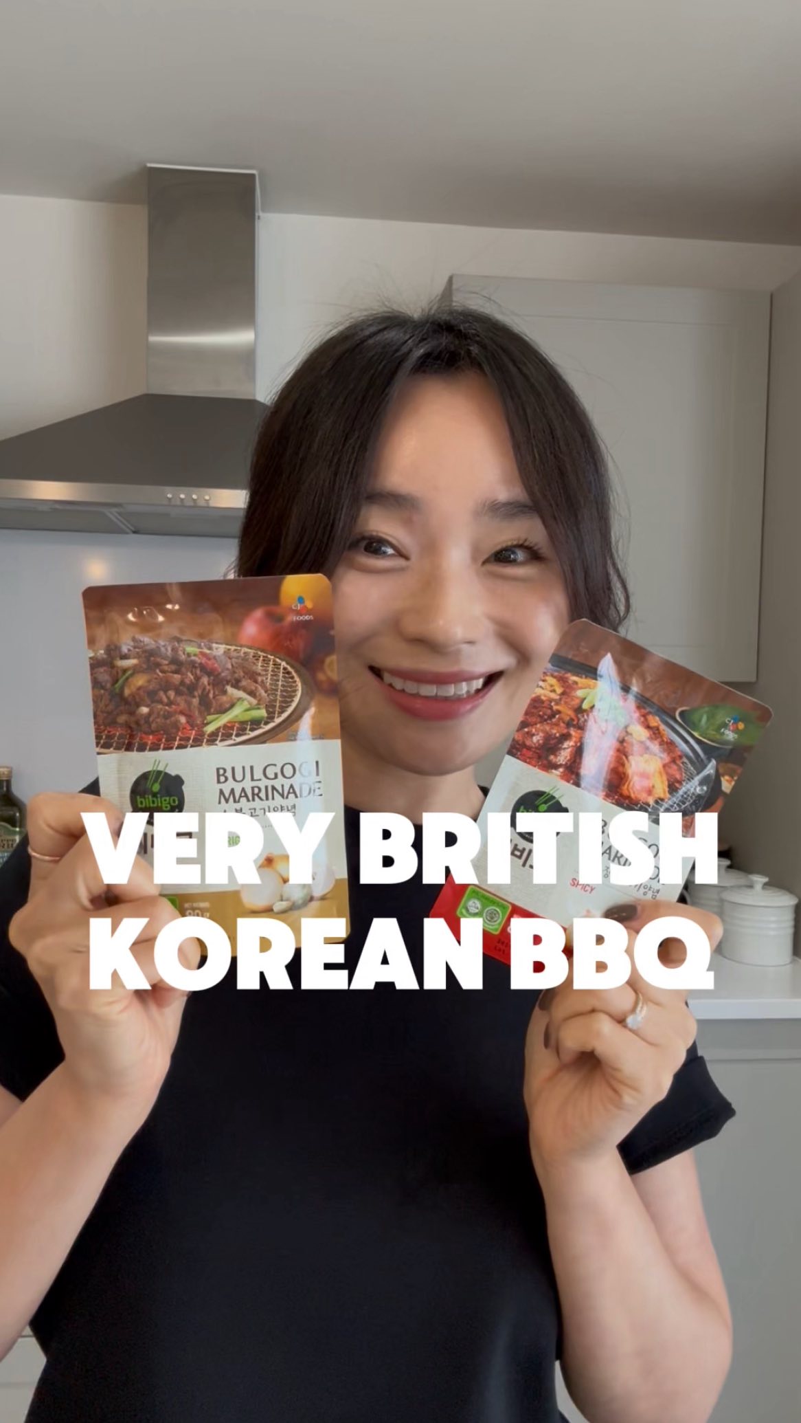 Instagram post by an influencer for Bibigo UK. Caption reads: [...] Plaza, Morrisons and more! #bibigoUK....