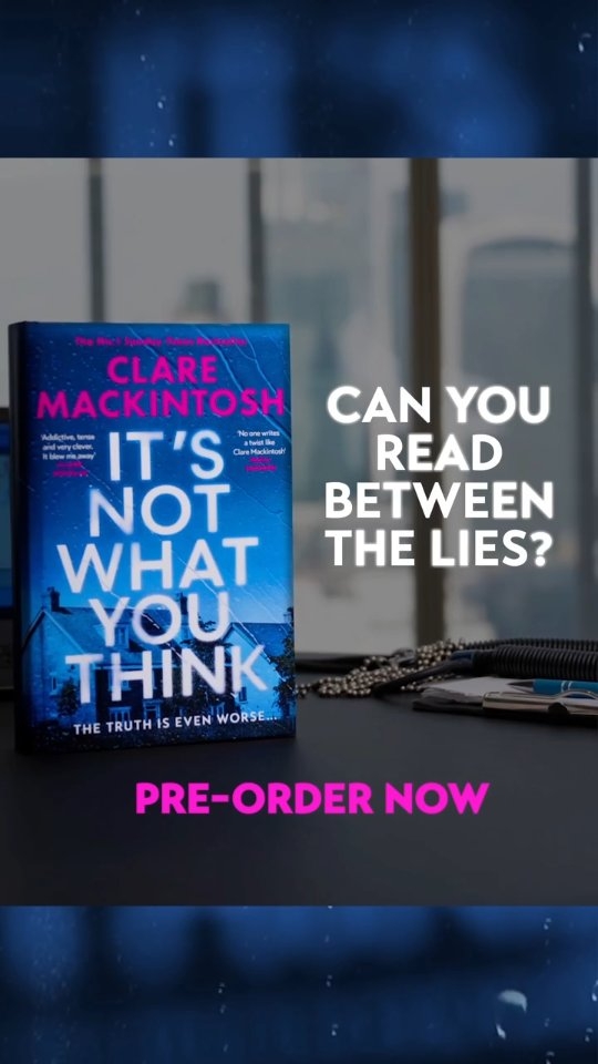 Instagram post by @joebella_p_reads for HarperCollinsUK. Caption reads: What if everything you think you know…is a....