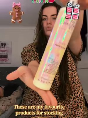 TikTok post by @courtney19xo for Beauty Works Professional. Caption reads: stocking stuffers ideas🫶🏼 #viral #xmasgiftideas....
