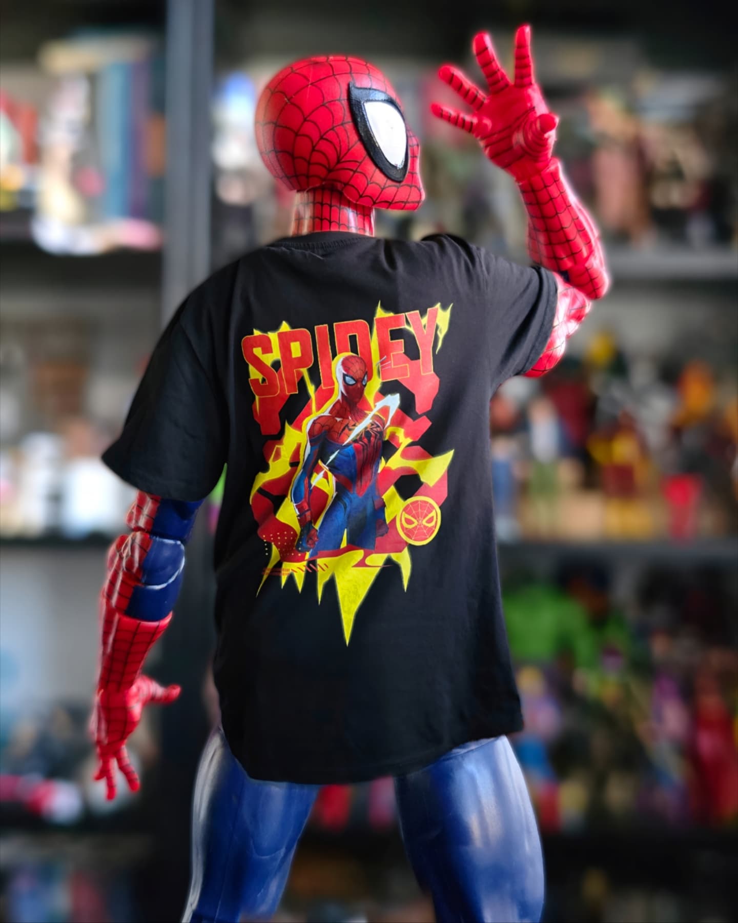 Instagram post by @realriorex for Zavvi. Caption reads: New season of Marvel Rivals just dropped, and just....