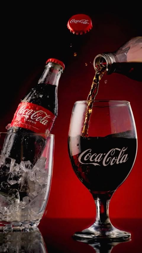 Instagram post by @victor_ivyic for Coca-Cola. Caption reads: [...] @coca_colazimbabwe #ZimMealMoments #CocaCola....