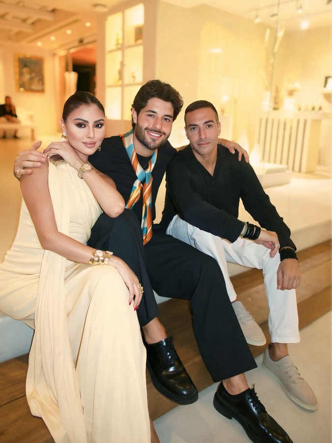 Instagram post by @mariamhusseinofficial for APM Monaco. Caption reads: ✨.