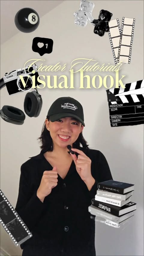 Instagram post by @itsmaelam for CapCut. Caption reads: [...] hook with layers, elements, and text....