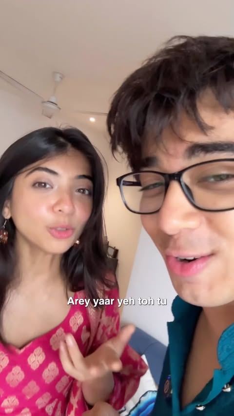 Instagram post by @aryamanmadaan for Blinkit. Caption reads: [...] accepted.” 😌 Good thing he stuck to my....