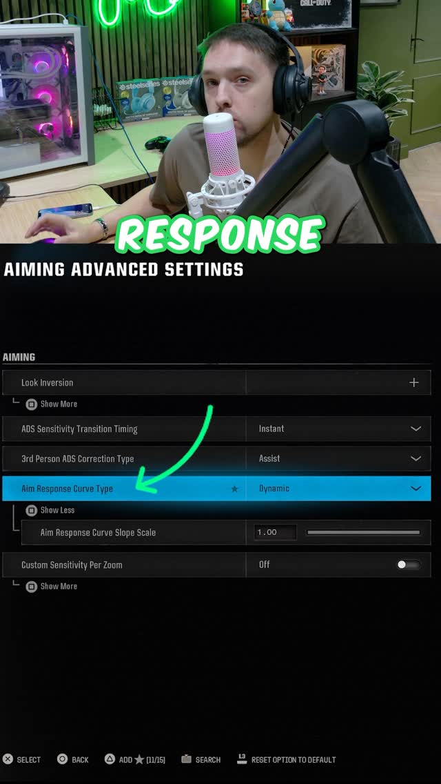 Instagram post by @millzaatv for KontrolFreek. Caption reads: TOP 3 WARZONE SECRETS TO GIVE YOU AIM HACKS THAT....