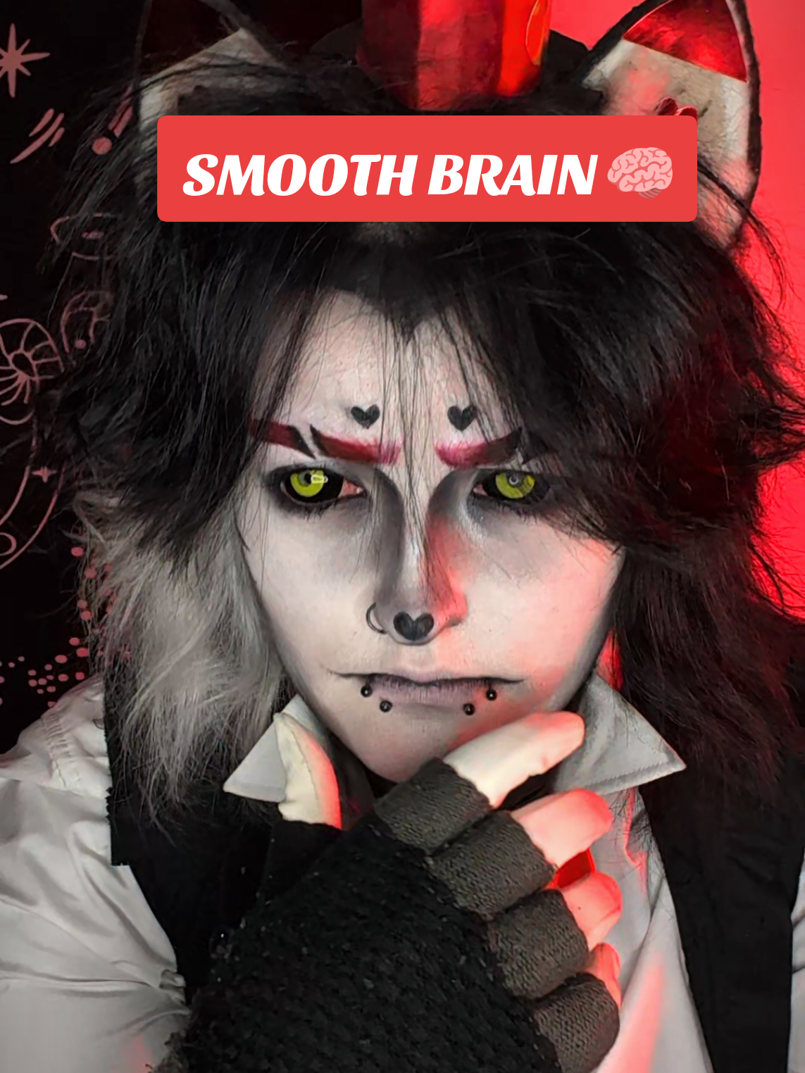 TikTok post by @easygoinggoth for MocoQueen. Caption reads: KEITH DAVID SAID SMOOTH 🧠  ° °contacts:....