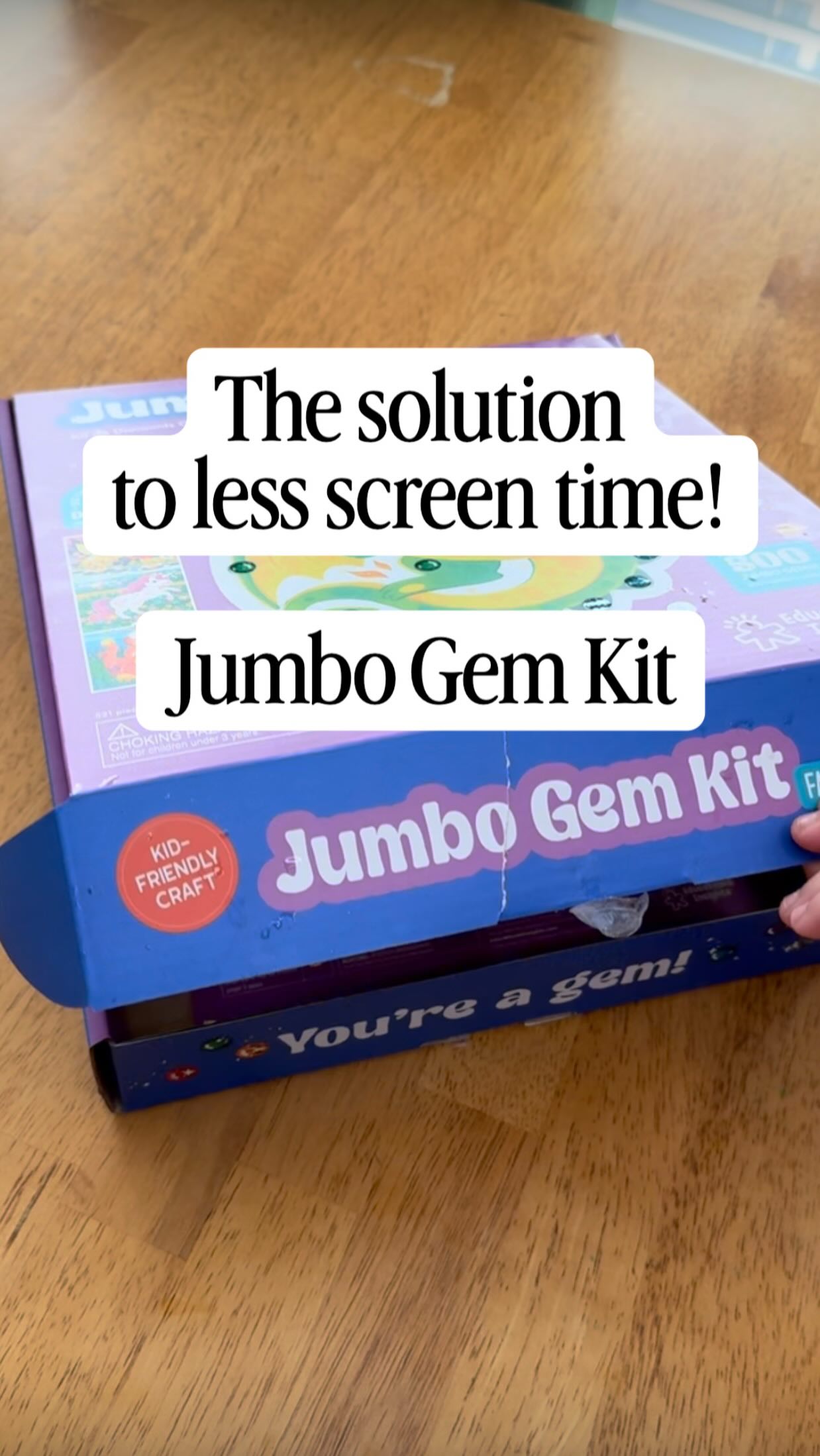 Instagram post by @thingsamberfound for Educational Insights. Caption reads: #gifted Ok, so impressed!! My 4yo was able to....