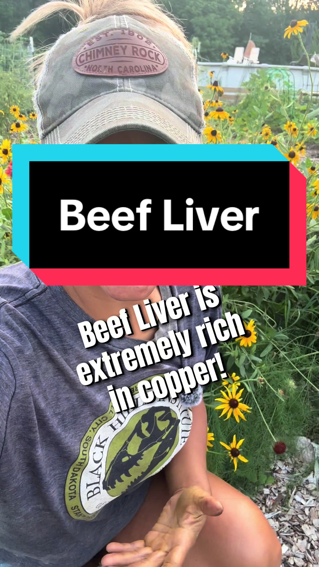 TikTok post by @oscocafarms for Ancestral Supplements. Caption reads: [...] so interesting to learn about! @Ancestral....