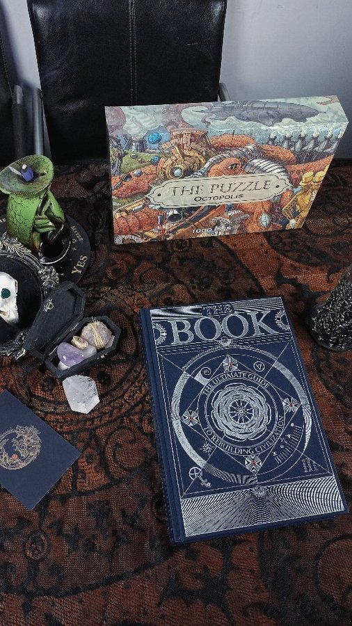 Instagram post by @batslover for Hungry Minds. Caption reads: 🕯️ UNBOXING A MASTERPIECE 🕯️
I got something....