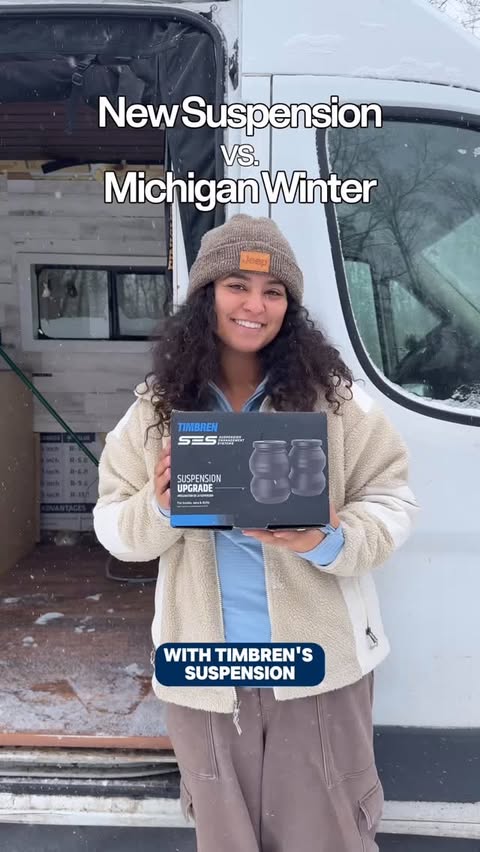 Instagram post by @anjalijustice for TIMBREN INDUSTRIES. Caption reads: New Year, New Suspension 👇🏽

I’m going into 2026....