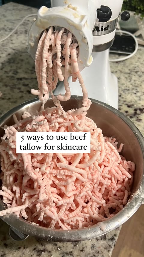 Instagram post by @ribeyerach for Clara & Fritz. Caption reads: These are some ways tallow can be used for....