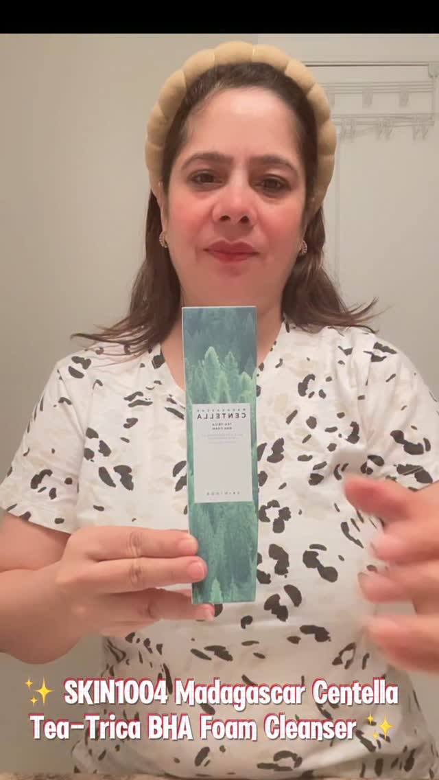 Instagram post by @real_monaarora for Picky Rewards. Caption reads: ✨ SKIN1004 Madagascar Centella Tea-Trica BHA Foam....