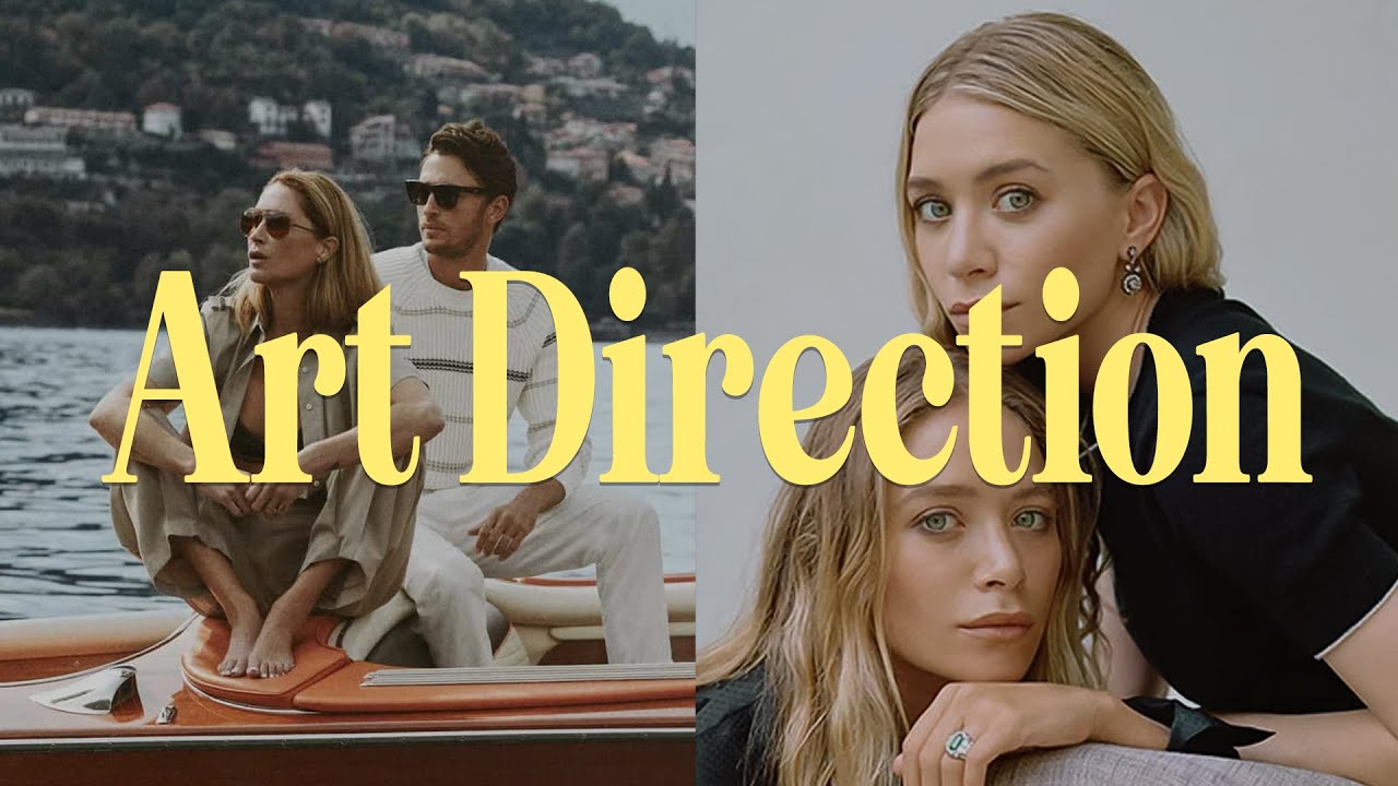 YouTube post by @orenmeetsworld for HubSpot. Caption reads: The Art Direction of Quiet Luxury.