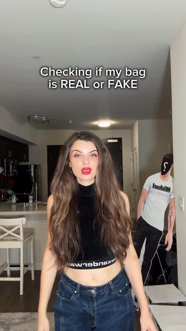 Instagram post by @yaninamak_ for POIZON. Caption reads: Get your purchase verified for authenticity right....