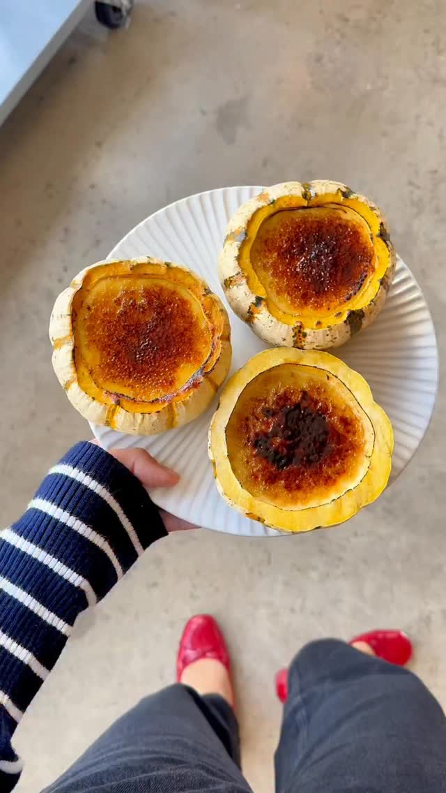 Instagram post by @foodbaby.bklyn for Food52. Caption reads: Thanksgiving is approaching, and this dessert is....