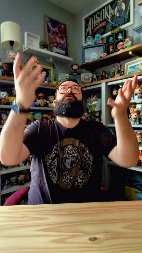 Instagram post by @bibbidi.bobbidi.beard for Heroes Villains. Caption reads: [...] some of the latest offerings from....