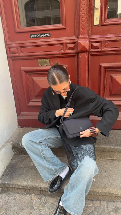 Instagram post by @linasoophiee for GOT BAG. Caption reads: anzeige a day in my life mit @gotbag in Berlin 🖤.