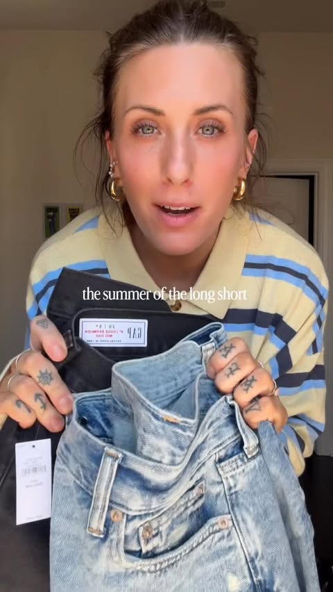 Instagram post by @amyvafa for GAP. Caption reads: [...] Comment SHOP below for links! ⬇ @gap....