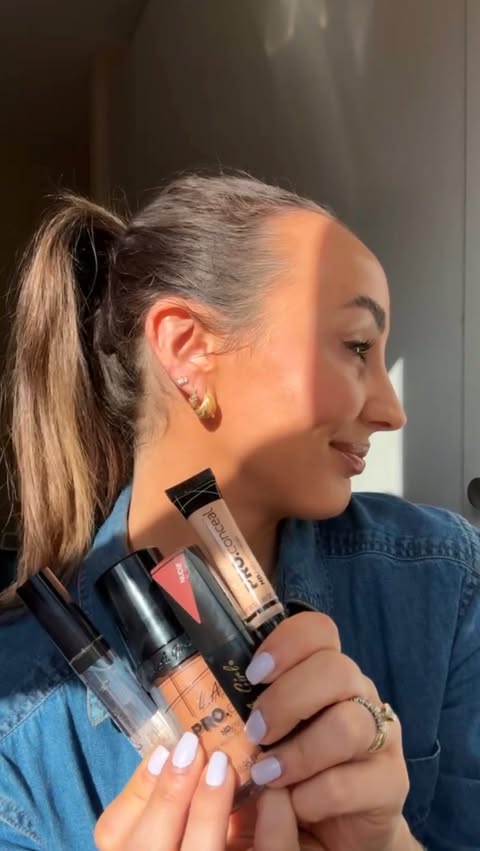 Instagram post by @sineaddebutleir for L.A. Girl Cosmetics. Caption reads: AD @lagirlcosmeticsirl is now available in [...].