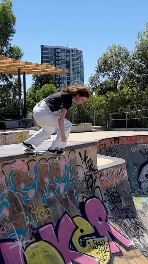 Instagram post by @aimeemassie for Telstra. Caption reads: What was your favourite THPS video game?? 🎮....