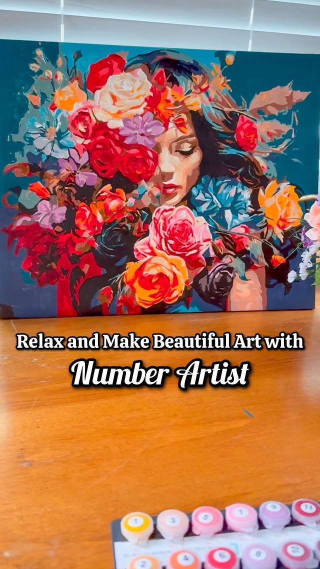 Instagram post by @letsrowithit for Number Artist. Caption reads: [...] you’re going to want to try....