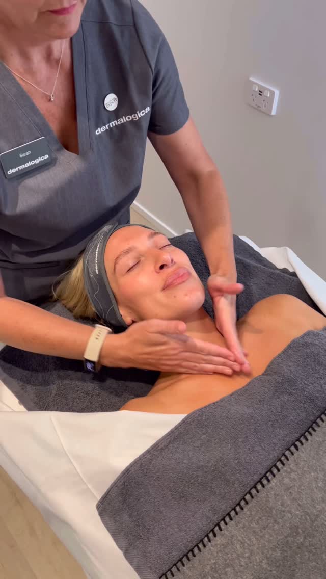 Instagram post by @mrsphoebeburgess for Dermalogica Australia. Caption reads: The new @dermalogicaaus Exo Booster Treatment is....