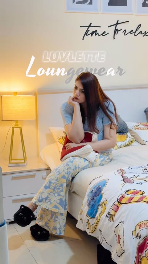 Instagram post by @isidhaq for LUVLETTE. Caption reads: [...] my fave Underwear& Sleepwear store....