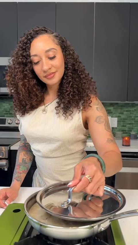 Instagram post by @prettygirlseattoo for Cuisinart. Caption reads: [...] and that means new appliances from....