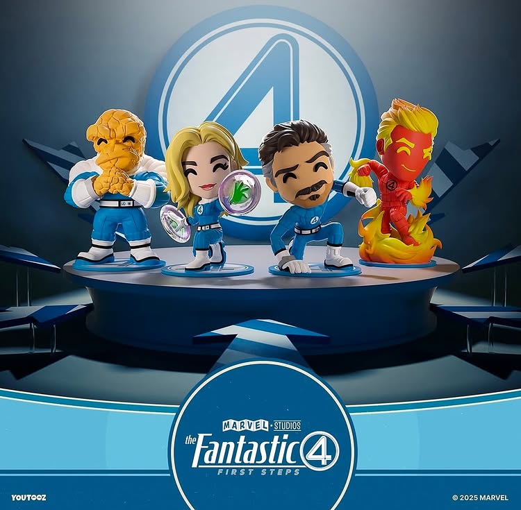 Instagram post by @funkopopsnews for Youtooz. Caption reads: First peek! YouTooz reveals their new Fantastic....