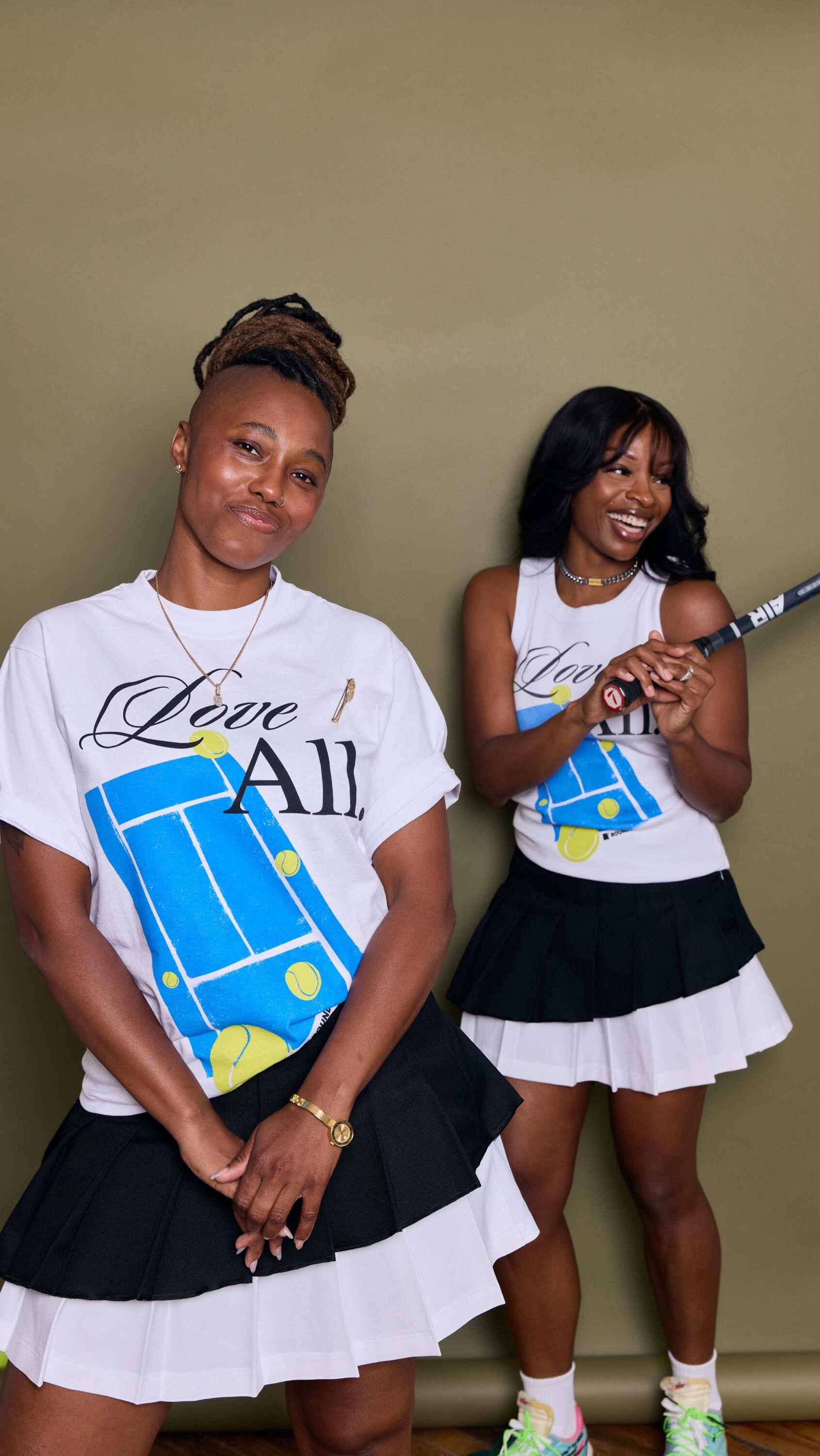 Instagram post by @shakira_javonni for round21. Caption reads: [...] 🎾🌟

Today we’re dropping the Chase x....