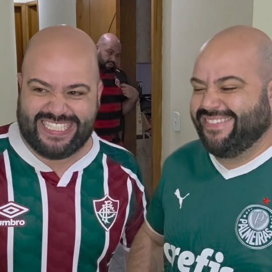 Instagram post by @obetooliver for Globoplay. Caption reads: O Fluzão DETONOU "OS HOMI" e está classificado....