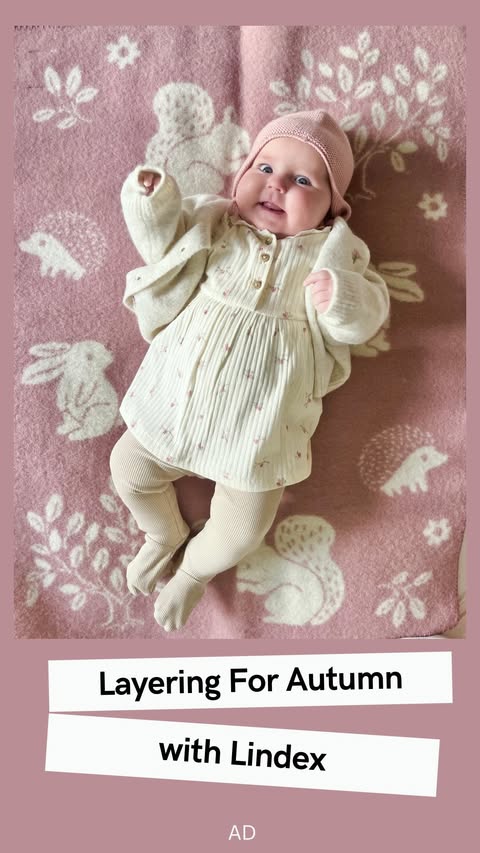 Instagram post by @lindexuk for Bump Baby & You. Caption reads: ad 🍂 Mum tip: save this for when you’re standing....