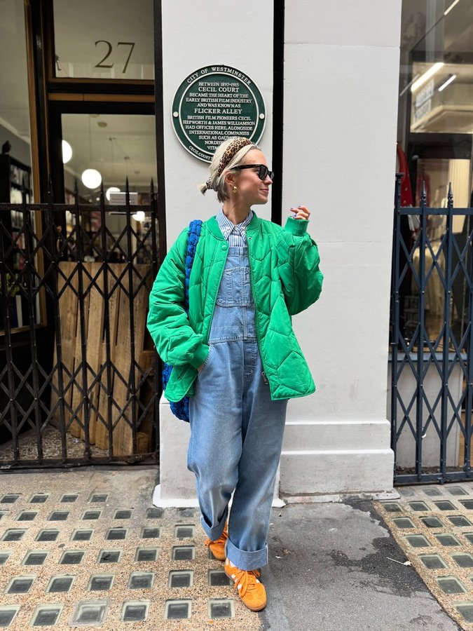 Instagram post by @goodmannersstyle for Accessorize. Caption reads: It felt colder this weekend! Here’s a little....