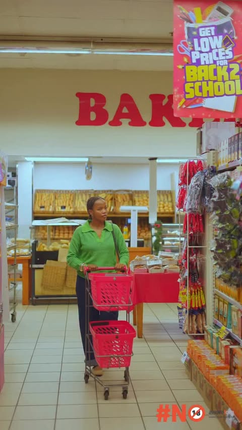 Instagram post by @kukwami_la for Shoprite SA. Caption reads: This Black Friday I’m staying prepared with....