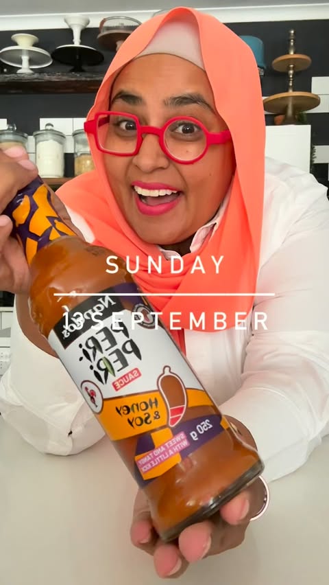 Instagram post by @fehmz for Nando's UK & Ireland. Caption reads: This Sunday, I’m bringing a little piece of home....