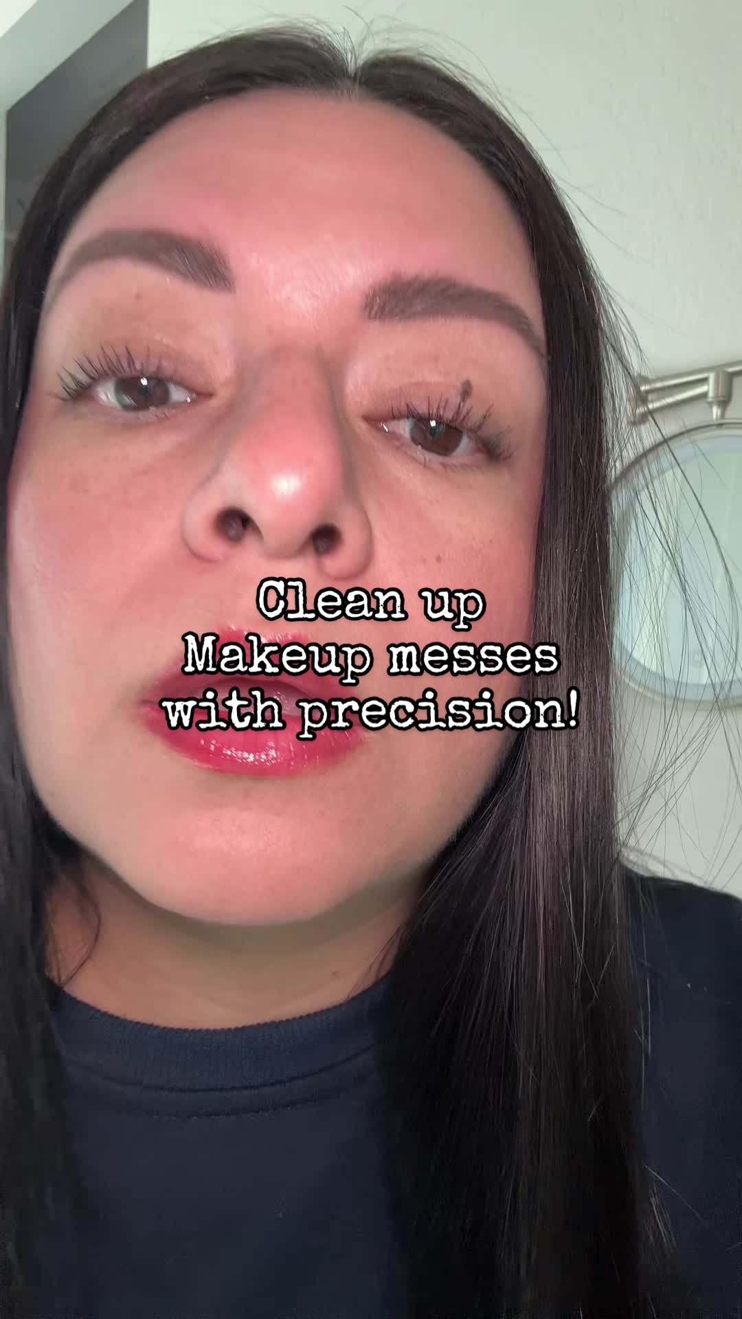 TikTok post by @beautymadeeasy__ for cleanskinclub. Caption reads: [...] @Clean Skin Club #clean #cleanskinclub....